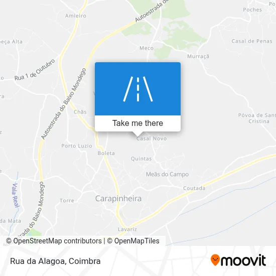 Rua da Alagoa map