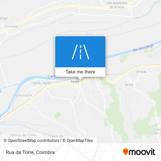 Rua da Torre map