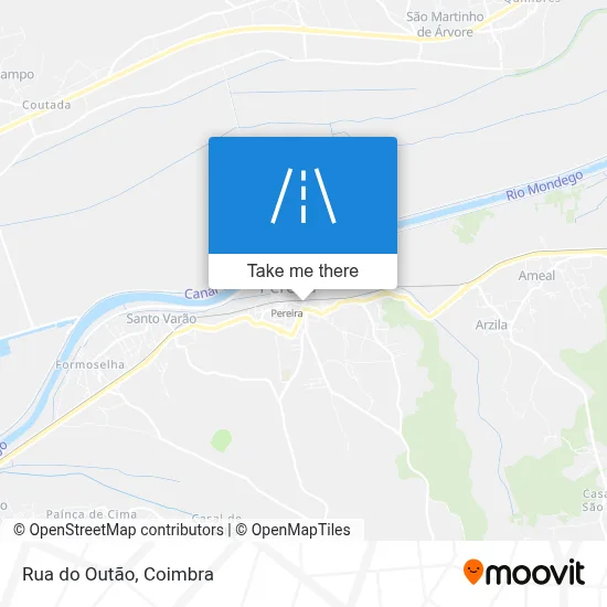 Rua do Outão map