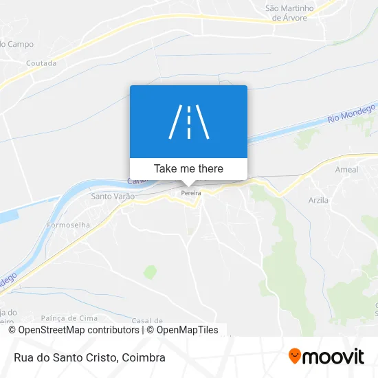 Rua do Santo Cristo map