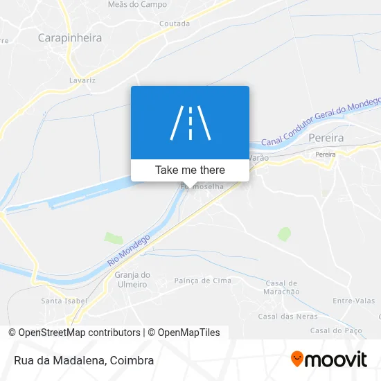 Rua da Madalena map