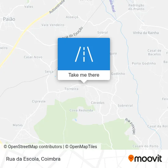 Rua da Escola map
