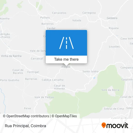 Rua Principal map