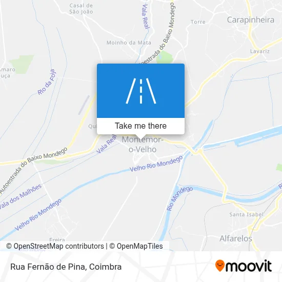 Rua Fernão de Pina map