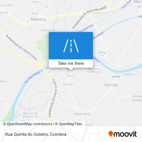 Rua Quinta do Outeiro map