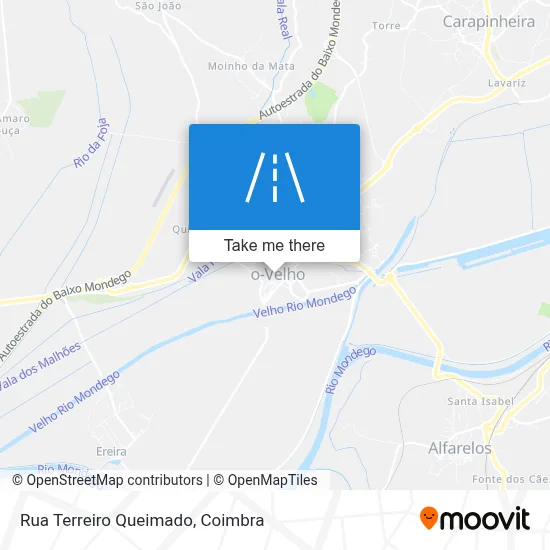 Rua Terreiro Queimado map