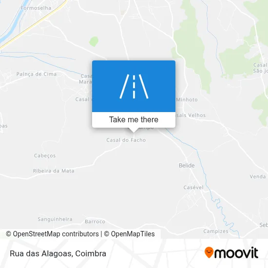 Rua das Alagoas map