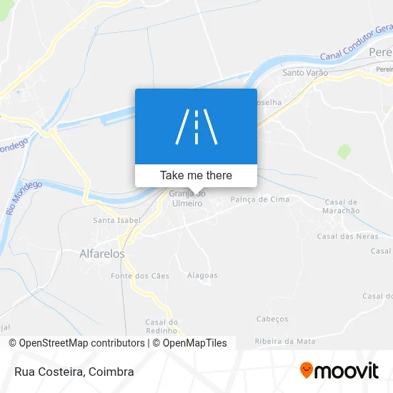 Rua Costeira map
