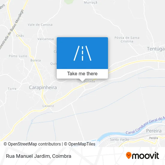 Rua Manuel Jardim map