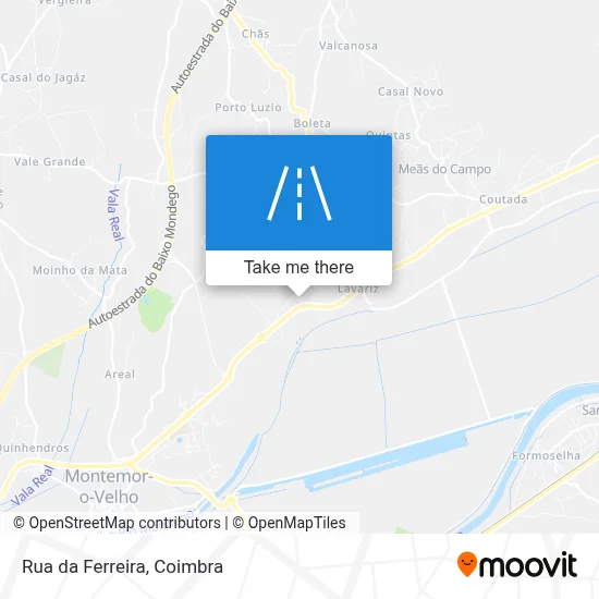 Rua da Ferreira map