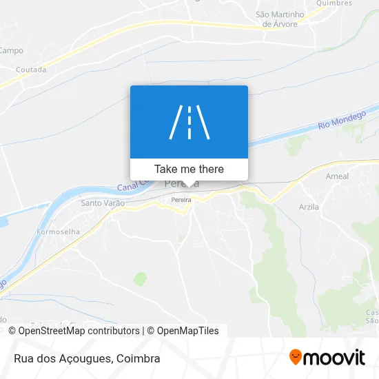 Rua dos Açougues map