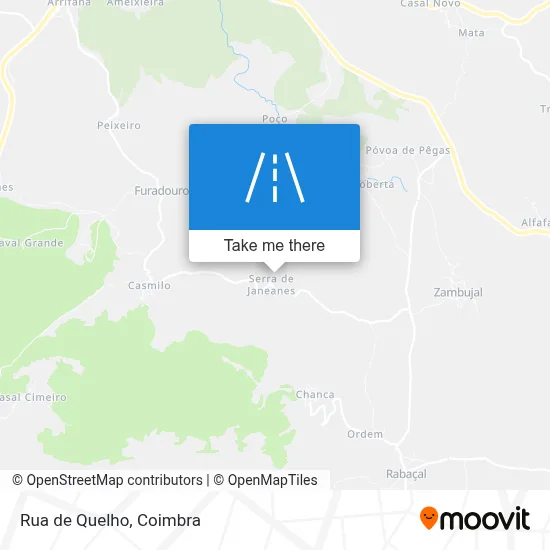 Rua de Quelho map