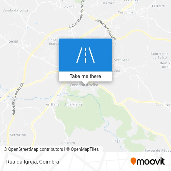 Rua da Igreja map