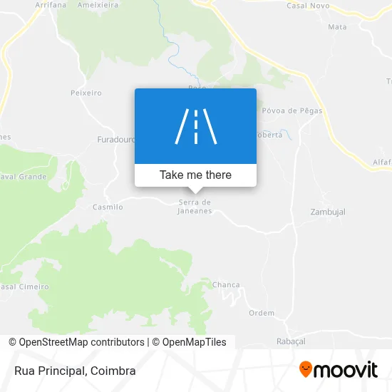 Rua Principal map