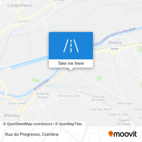 Rua do Progresso map
