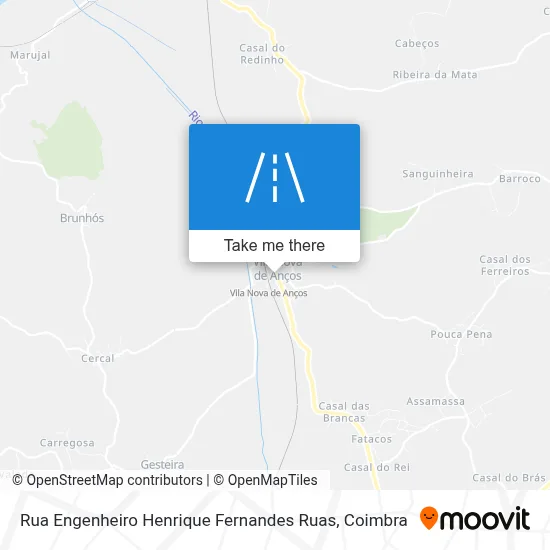Rua Engenheiro Henrique Fernandes Ruas map