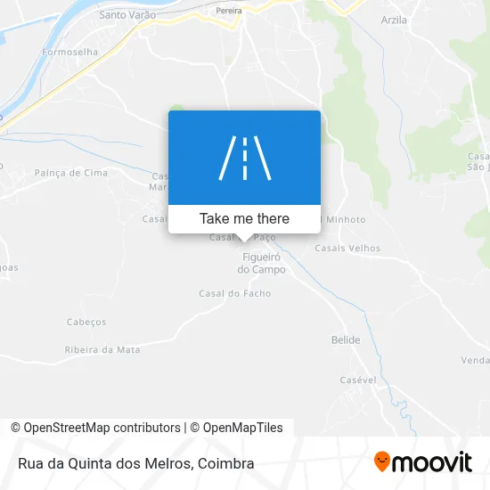 Rua da Quinta dos Melros map