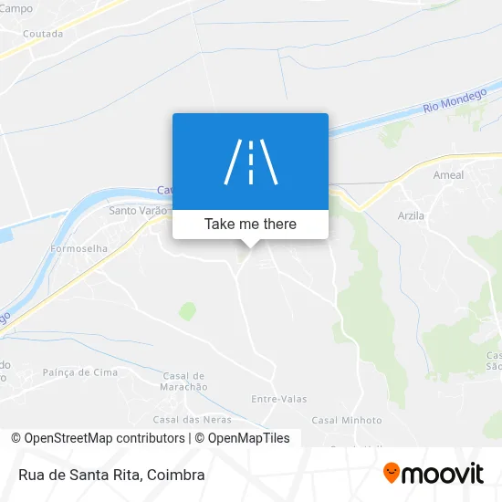 Rua de Santa Rita map