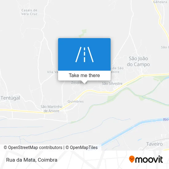 Rua da Mata map