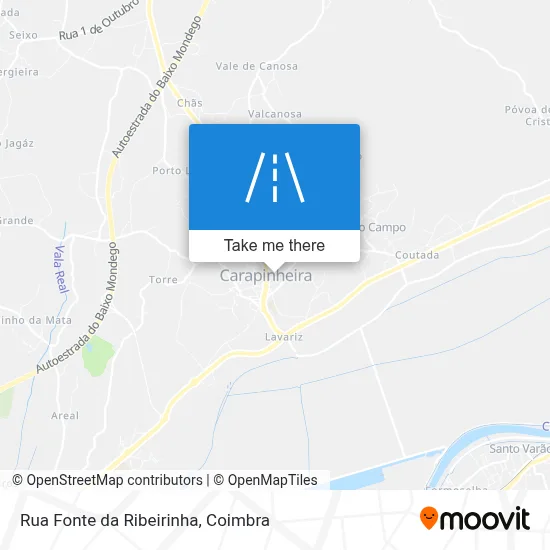 Rua Fonte da Ribeirinha map