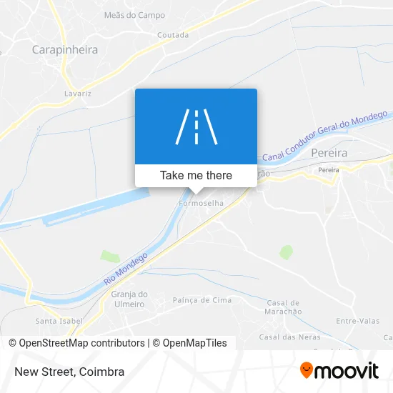 Rua Nova map