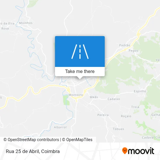 Rua 25 de Abril map