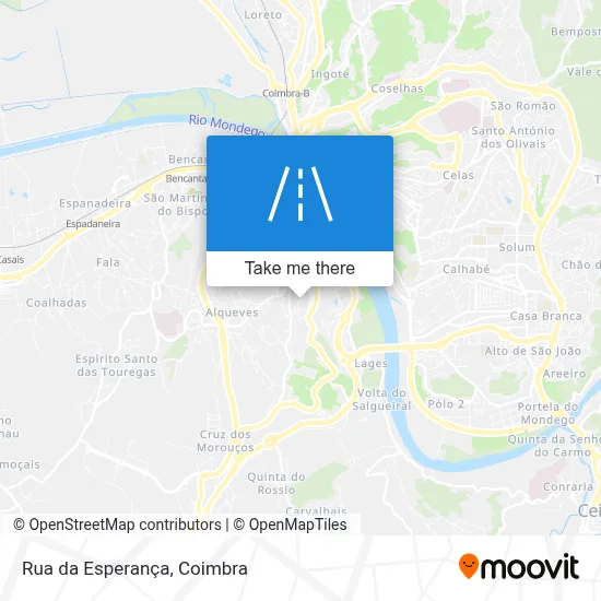 Rua da Esperança map
