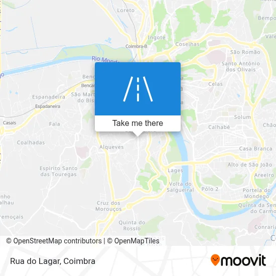 Rua do Lagar map