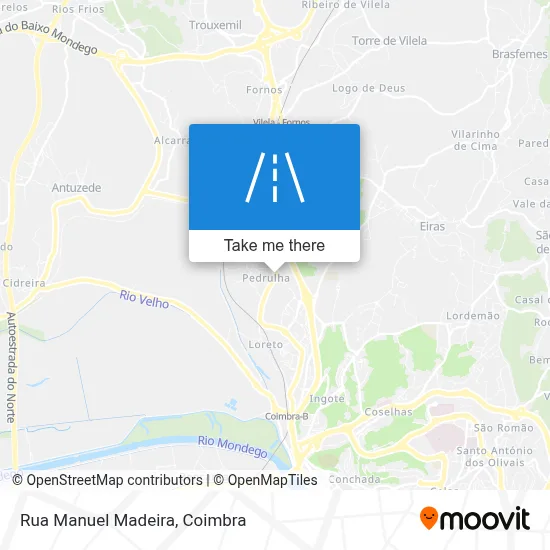 Rua Manuel Madeira map