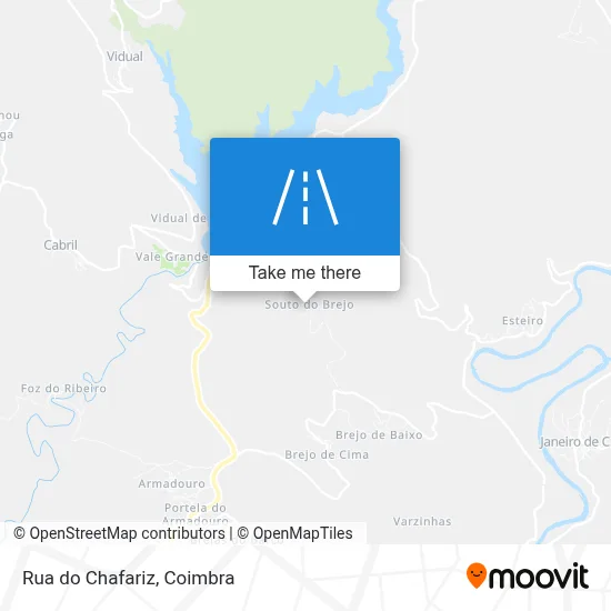 Rua do Chafariz map