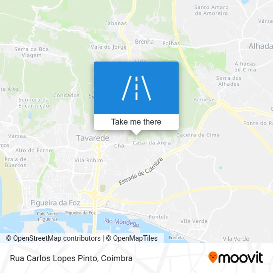 Rua Carlos Lopes Pinto map
