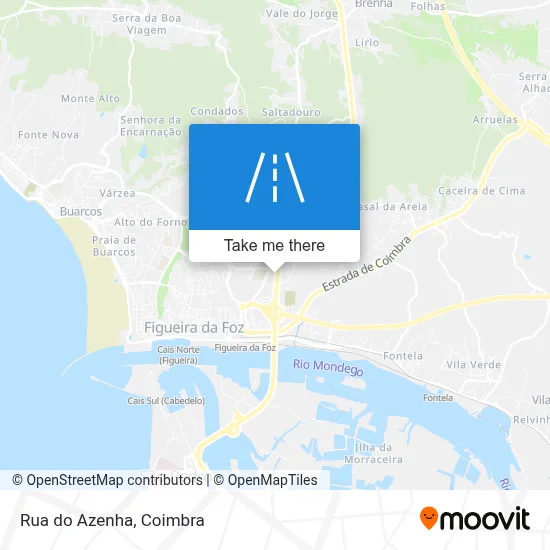 Rua do Azenha map