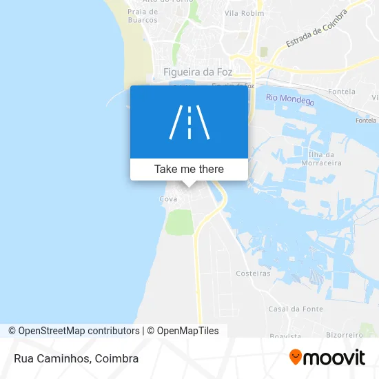 Rua Caminhos map