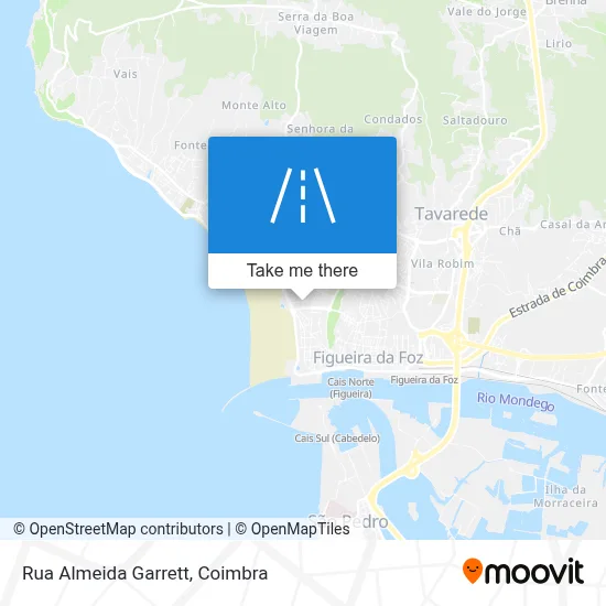 Rua Almeida Garrett map