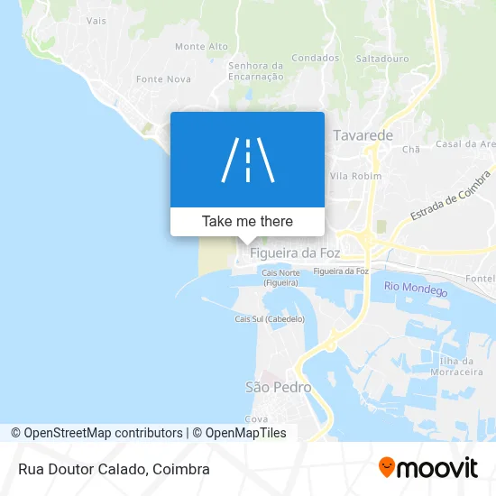 Rua Doutor Calado map