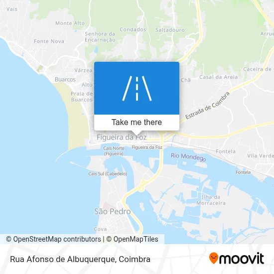 Rua Afonso de Albuquerque map