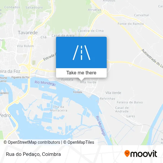 Rua do Pedaço map