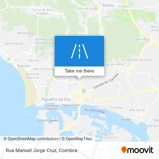 Rua Manuel Jorge Cruz map