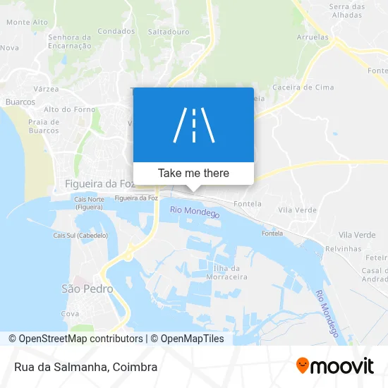 Rua da Salmanha map