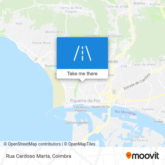 Rua Cardoso Marta map