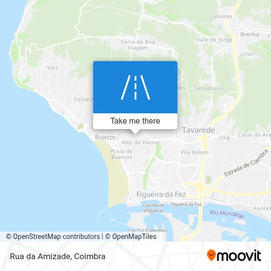Rua da Amizade map