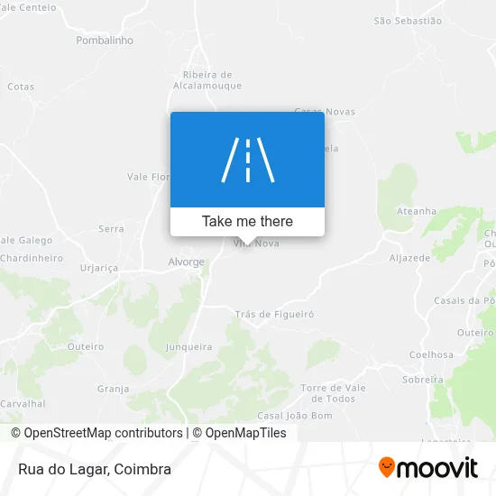 Rua do Lagar map