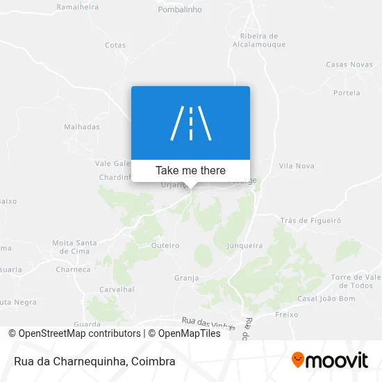 Rua da Charnequinha map