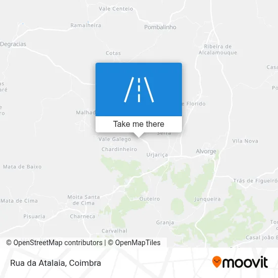 Rua da Atalaia map