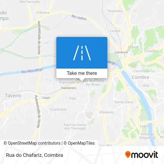 Rua do Chafariz map