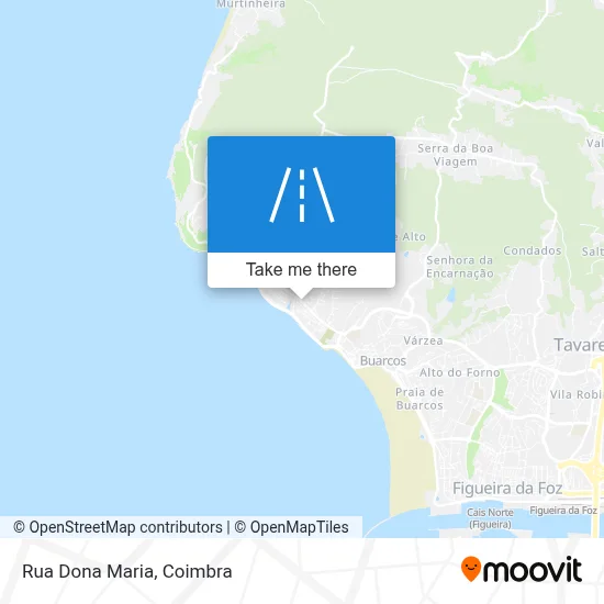 Rua Dona Maria map