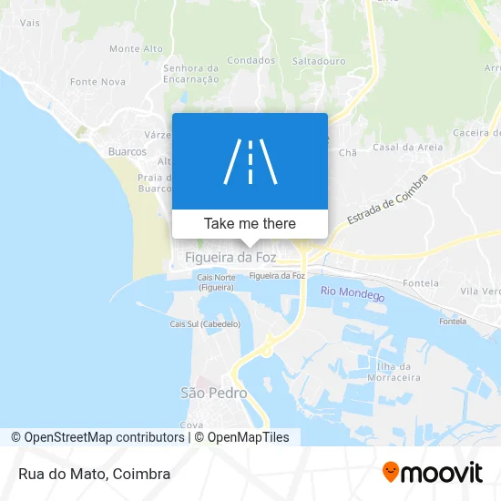 Rua do Mato map