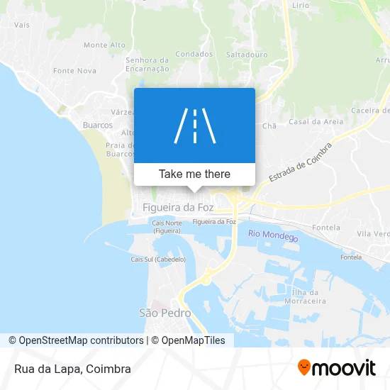 Rua da Lapa map