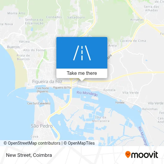 Rua Nova map