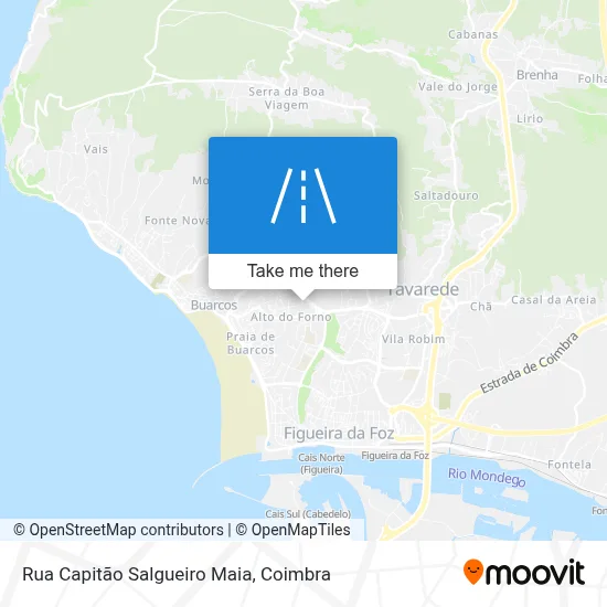 Rua Capitão Salgueiro Maia map